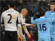 Bóng đá anh, ngoại hạng anh, lịch thi đấu euro 2012, Man City toàn thắng ở Etihad: Vượt qua băng tuyết 